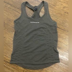 Green Alphalete Tank Top